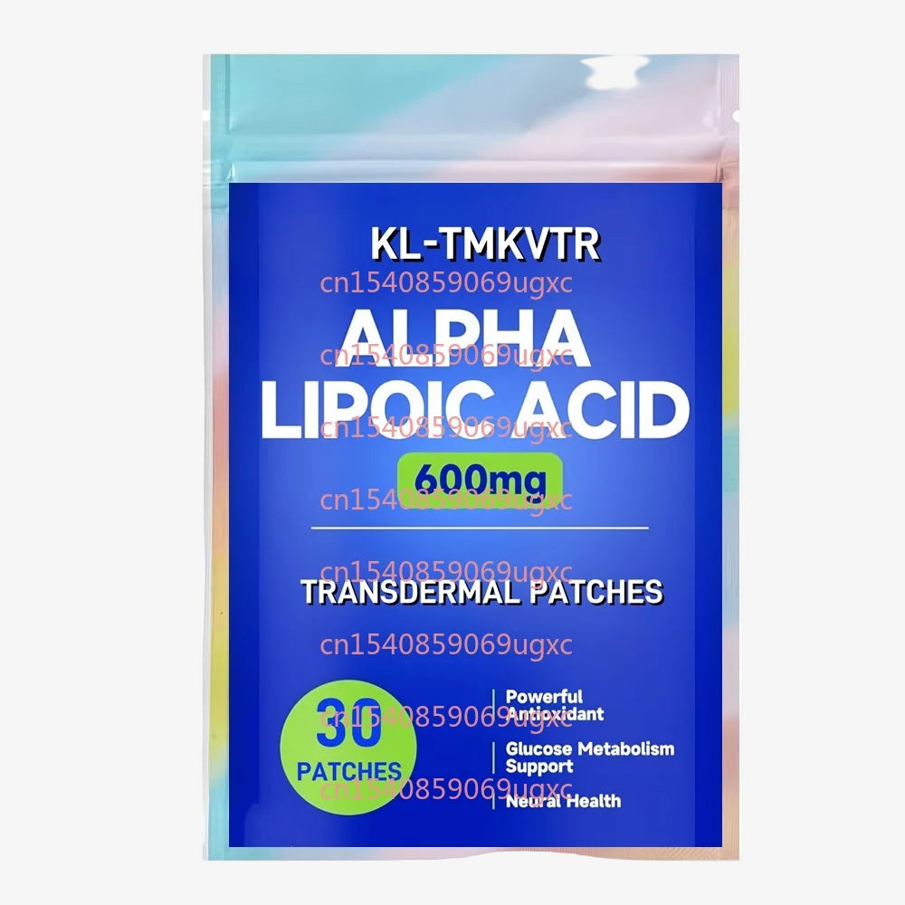 30 Patches Alpha-Lipoic Acid Transdermal Patches for Nerve Support and Neuropathy Relief
