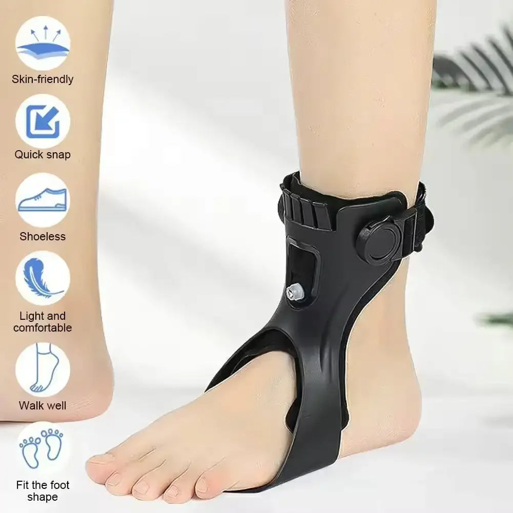 Drop Foot Orthosis Brace with Adjustable Ankle Support