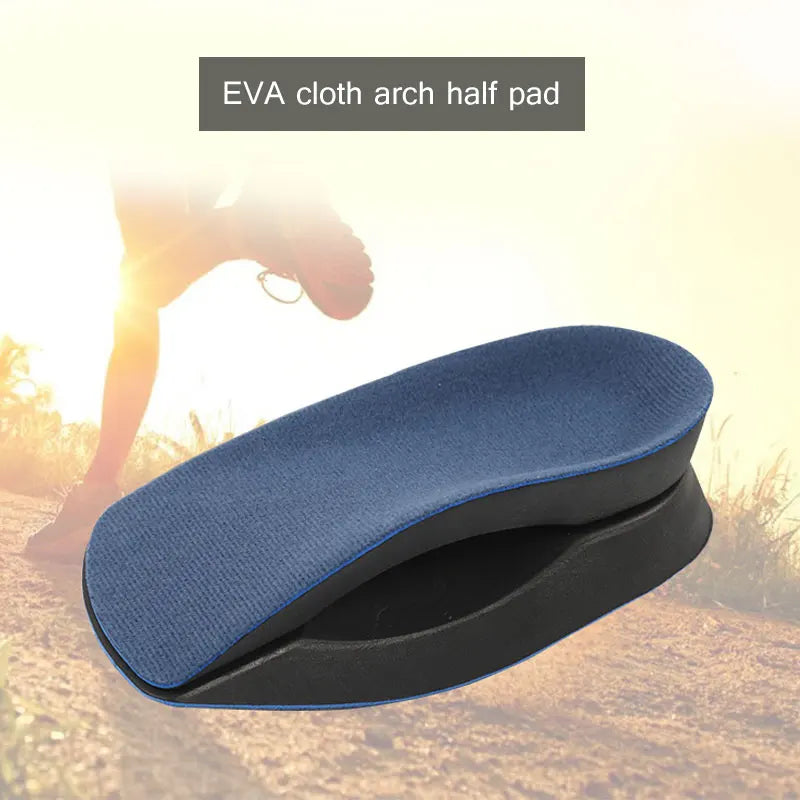 1Pair 3/4 Orthotic Shoe Inserts for Arch Support and Plantar Fasciitis