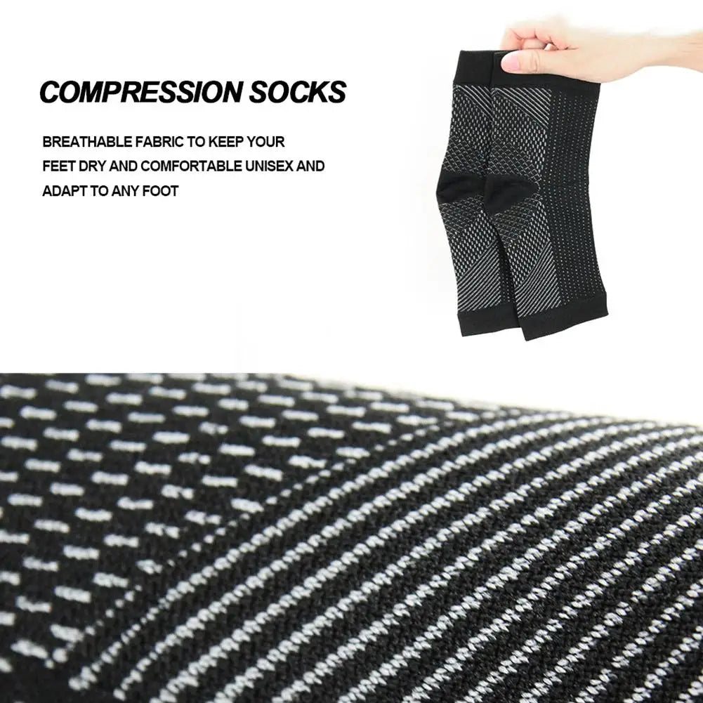 1Pair Ankle Sleeves with Compression