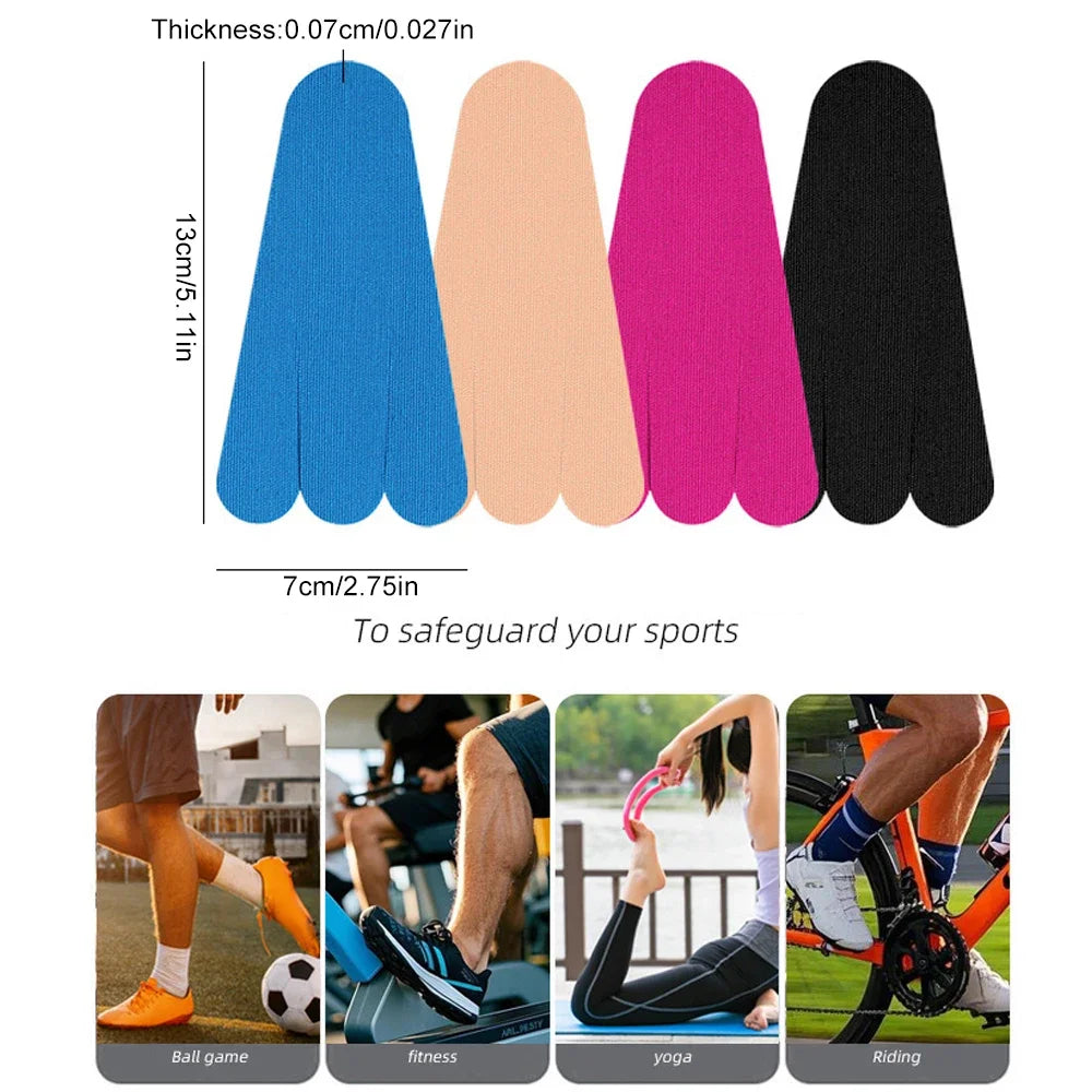 Precut Kinesiology Tape for Plantar Fasciitis and Running 10Pcs/Set