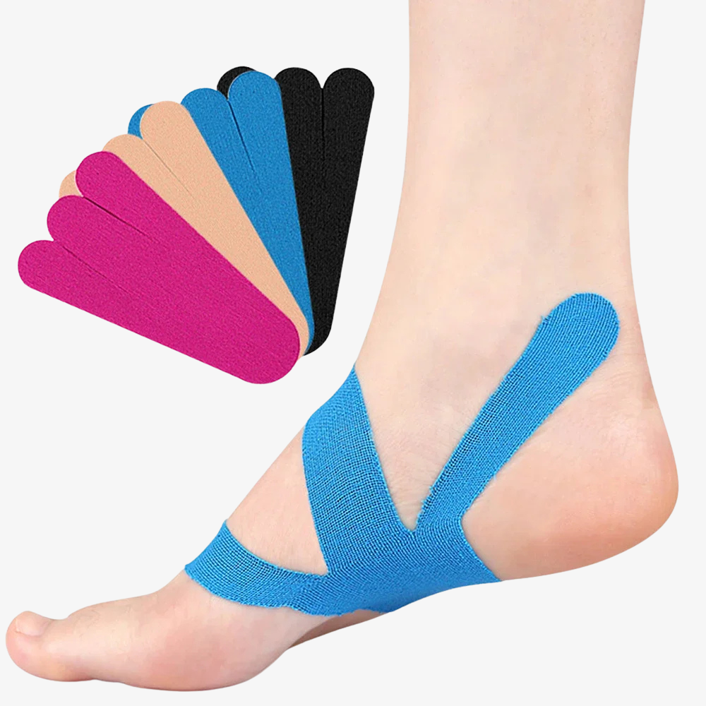 Precut Kinesiology Tape for Plantar Fasciitis and Running 10Pcs/Set