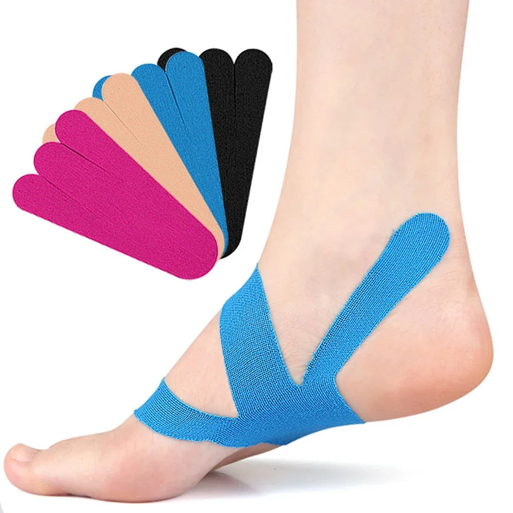 Precut Kinesiology Tape for Plantar Fasciitis and Running 10Pcs/Set