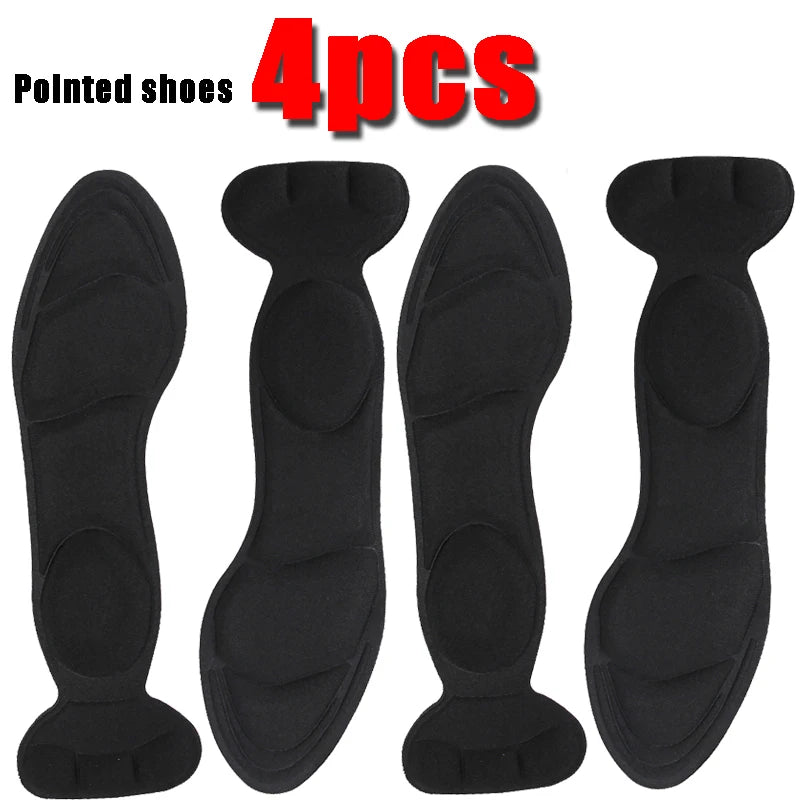 (4pcs) 7 In 1 Memory Foam Insoles for High-heel Shoes