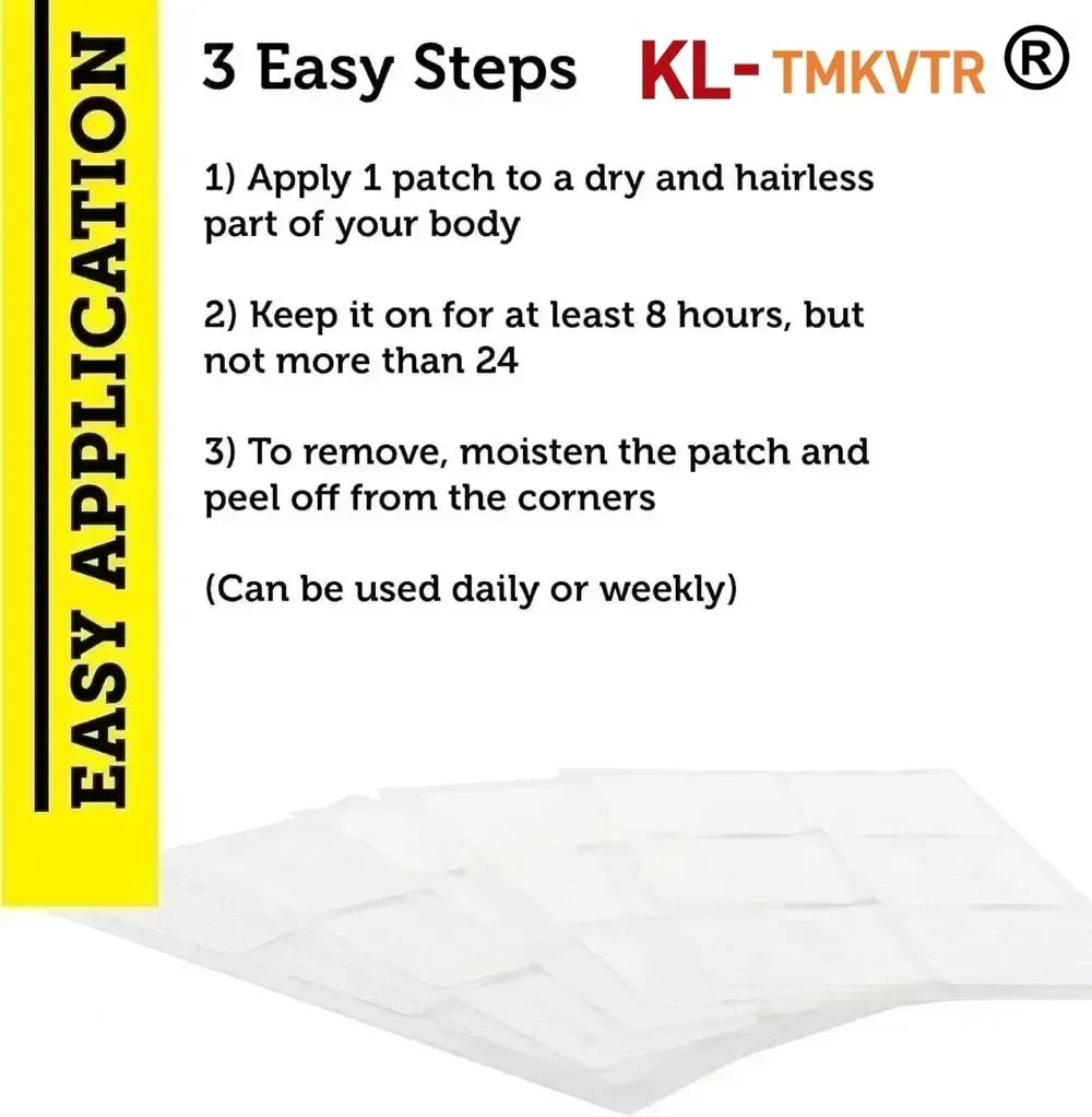 30 Patches Alpha-Lipoic Acid Transdermal Patches for Nerve Support and Neuropathy Relief