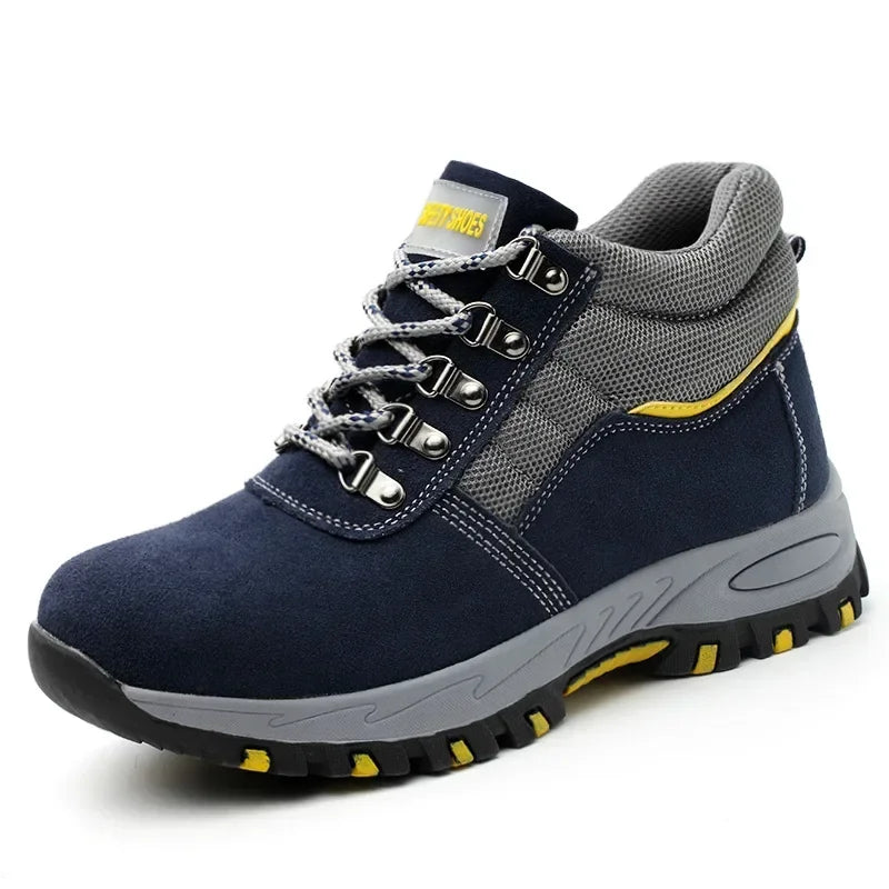 High Quality Men's Safety Steel toe Work Boots