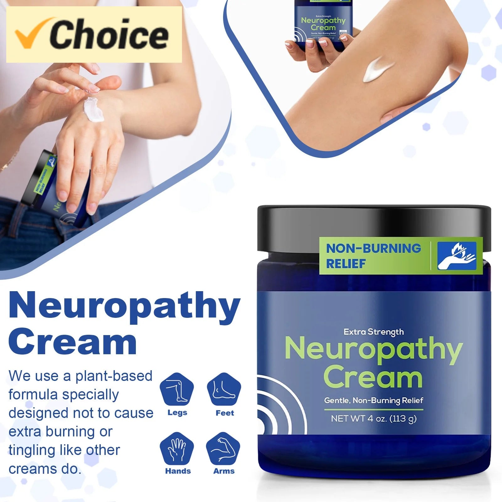 Neuropathy Relief Cream Extra Strength