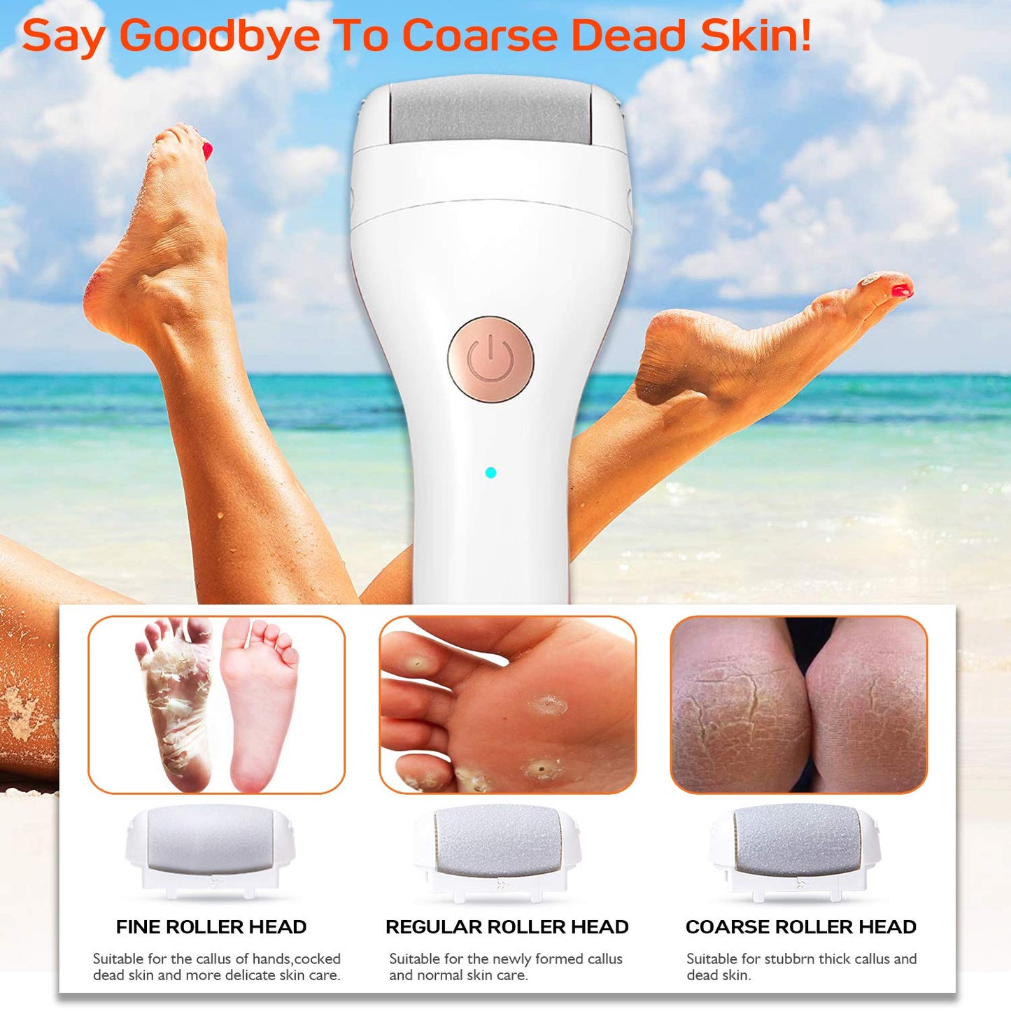 Electric Portable Callus and Foot File