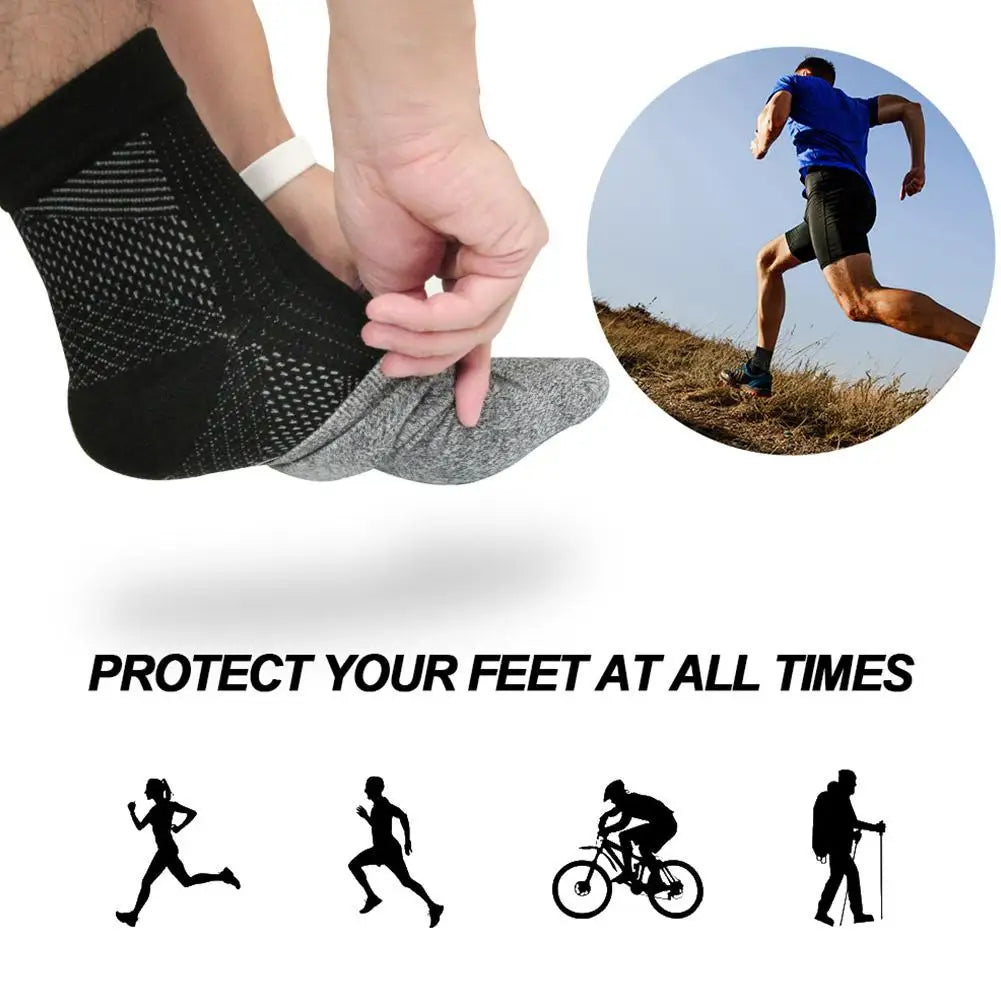 1Pair Ankle Sleeves with Compression