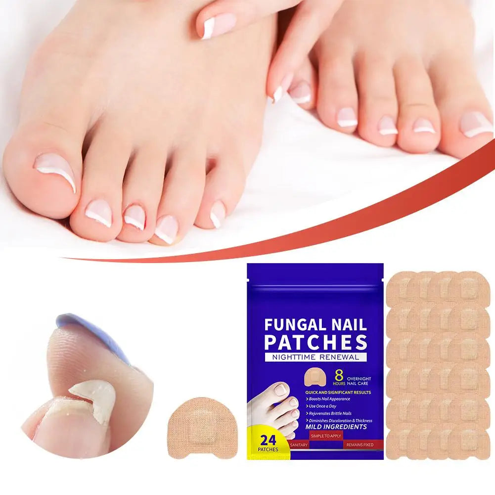 Nail Repair Patches Toenail Fungus- 24PCS/Box