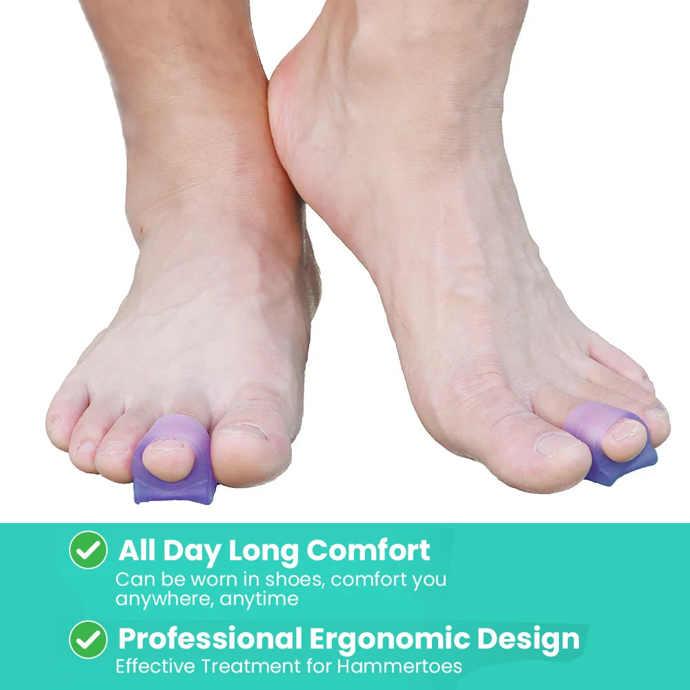 Pexmen 2/4Pcs Hammer Toe Protector