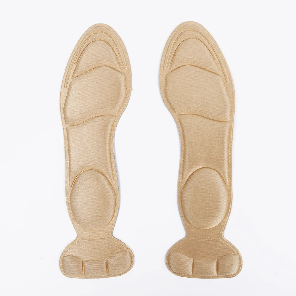 (4pcs) 7 In 1 Memory Foam Insoles for High-heel Shoes