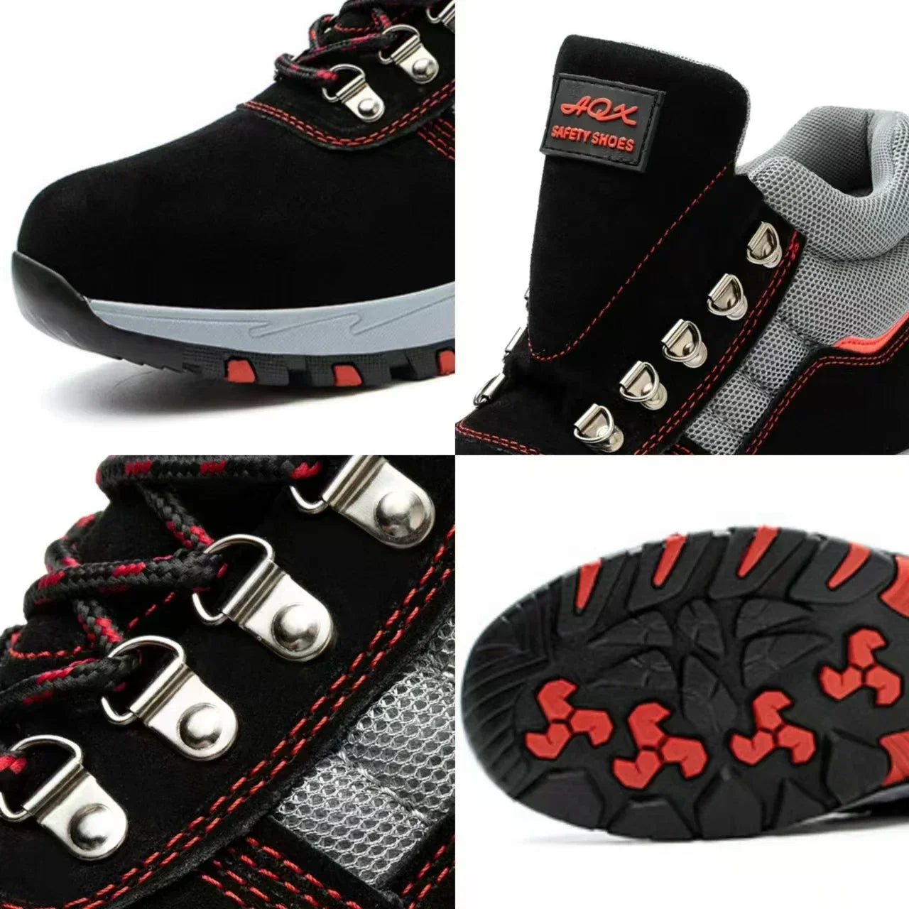 High Quality Men's Safety Steel toe Work Boots