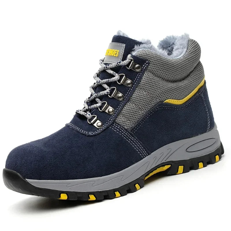 High Quality Men's Safety Steel toe Work Boots
