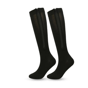 1 Pair Medical  Compression Socks with Zipper(Unisex) The Online Foot Store