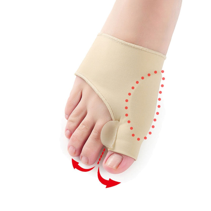 1Pair Toe Separator for Hallux Valgus Bunion