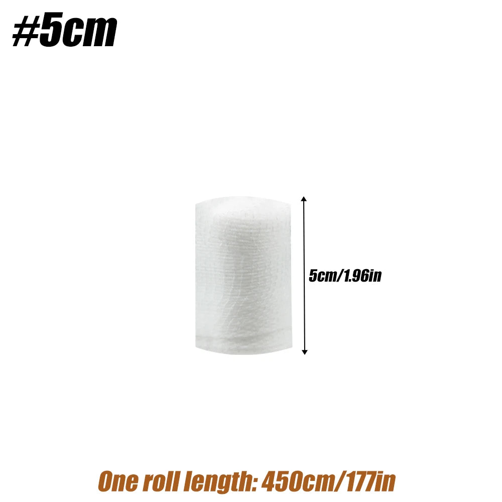 4 Rolls Gauze Bandage Roll with Tape