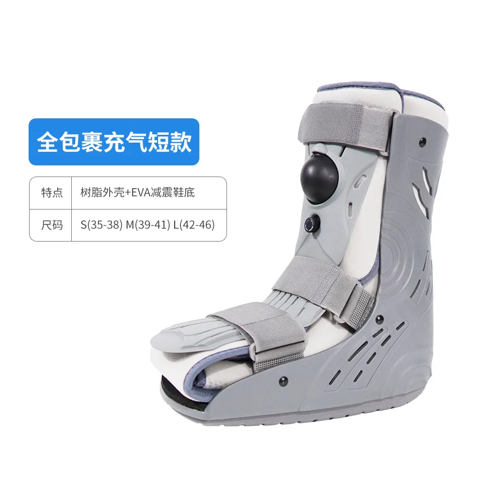 Adjustable Cam Walker ROM Walker Boot-Air Fracture Cast Walking Boots-For Foot Ankle Fibula Injury Foot Support