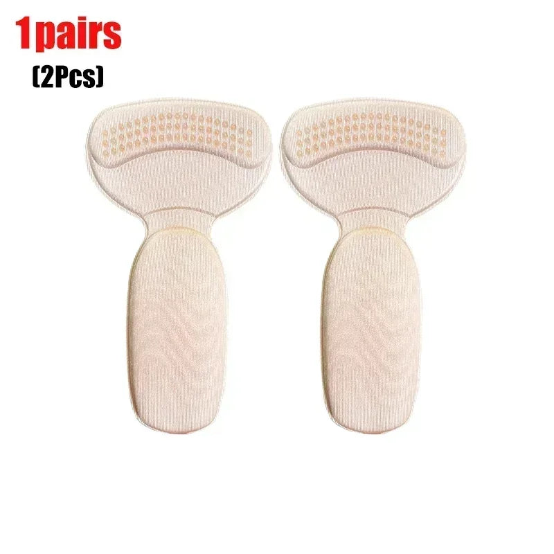 4pcs Insoles Women Heel Spur Pain Relief Foot Cushion High Heels Half Insole Antiwear Protector Stickers Shoe Pads Insole