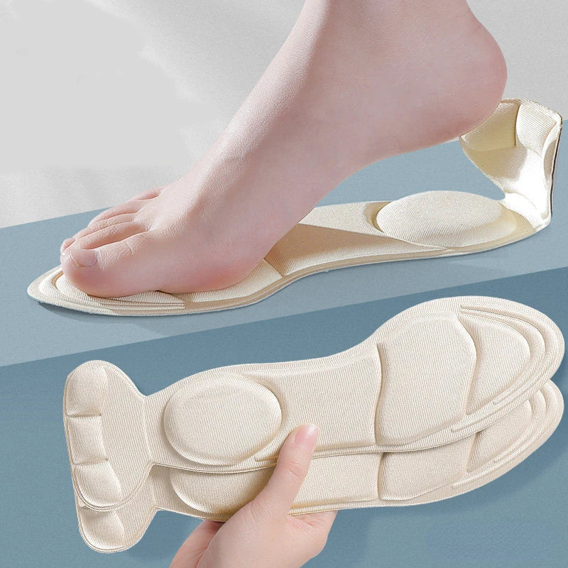 (4pcs) 7 In 1 Memory Foam Insoles for High-heel Shoes