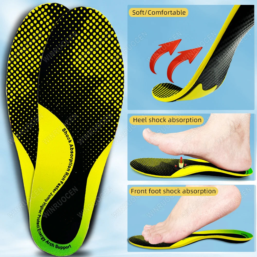 Carbon Fiber Sport Insoles Arch Support