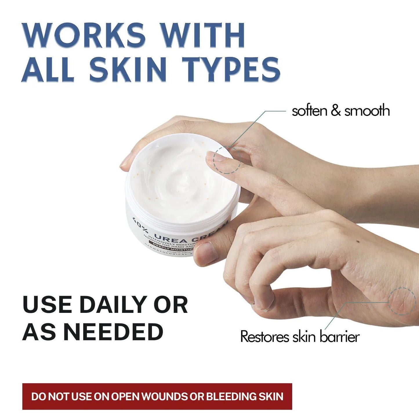 Urea Cream 42% Foot Cream 100g/Bottle