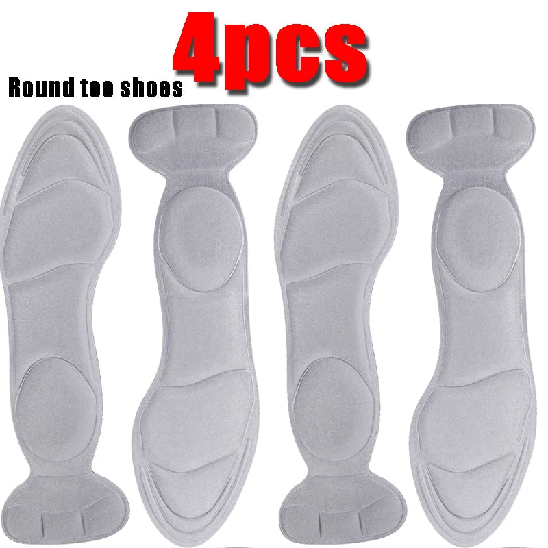 (4pcs) 7 In 1 Memory Foam Insoles for High-heel Shoes