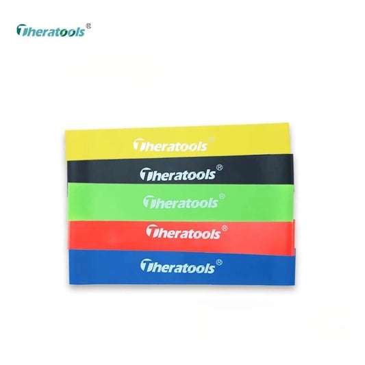 Rehabilitation Resistance Bands Leg Ankle Recovery, Post-Surgery Elastic Exercise Loop, Medical Knee Brace Child's Joint Therapy