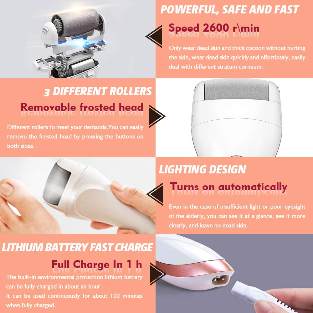 Electric Portable Callus and Foot File