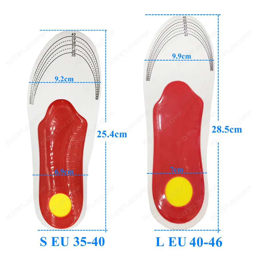 Premium Orthotic Arch Support Insoles The Online Foot Store