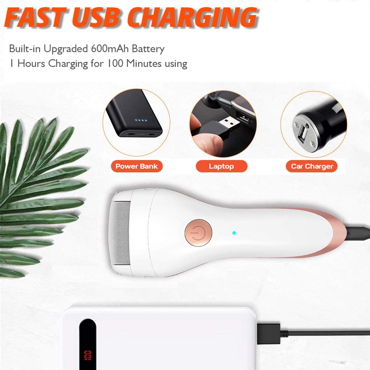 Electric Portable Callus and Foot File