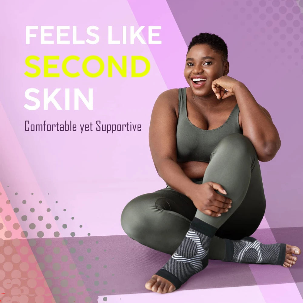 1Pair  Plantar Fasciitis Splint Night Compression Sock Heel Supports for Heel Pain Plantar Fasciitis Support Foot Braces