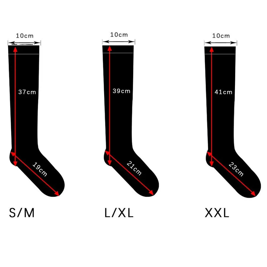 Zip Compression Socks – Easy On/Off Circulation Support