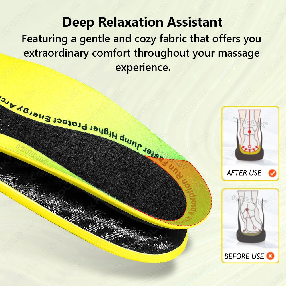 Premium Carbon Fiber Shoe Insoles