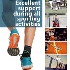 Adjustable Elastic Ankle Brace  with Compression Sleeve