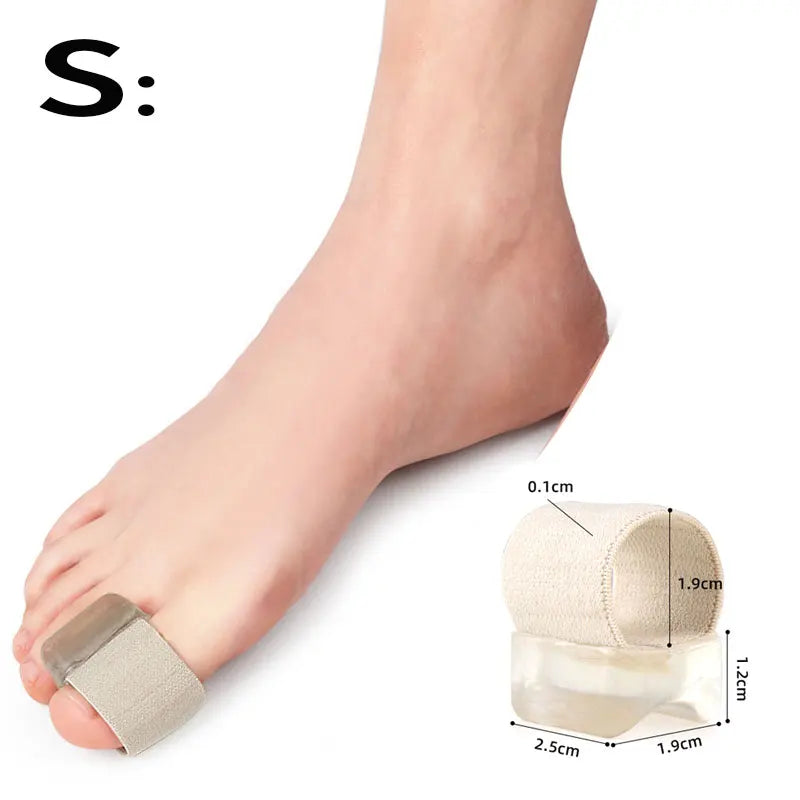 1Pair Big Bone Thumb Toe Separator Bunion Splint Straightener Corrector Foot Care Tools Hallux Valgus Protector Orthotics Thumb