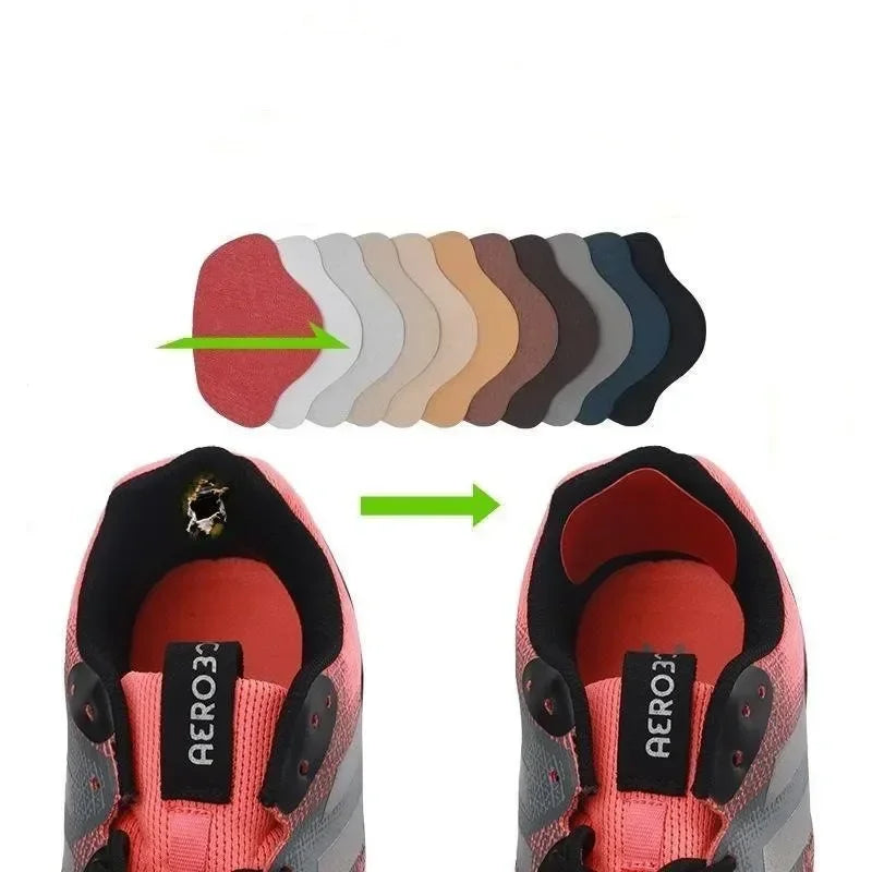 6PCS Sports Shoes Patches Insoles Sneakers Men Heel Repair Subsidy Repair Holes Self-adhesive Patche Insole Pad Foot Care Insert