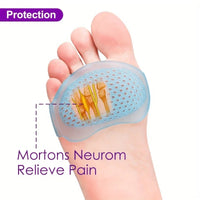 1Pair of Silicone Metatarsal Pads The Online Foot Store