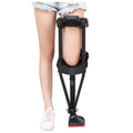 Support-Free Walking Aids Knee Walker Single-Leg Telescoping Assisted Walking Stick Hands Free Crutch Leg Knee Mobility Support