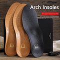 1 Pair Leather Orthopedic Insoles – Arch Support for Flat Feet The Online Foot Store