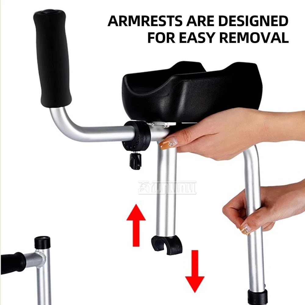 Adjustable Elderly Walking Cane Foldable Mobility Walker