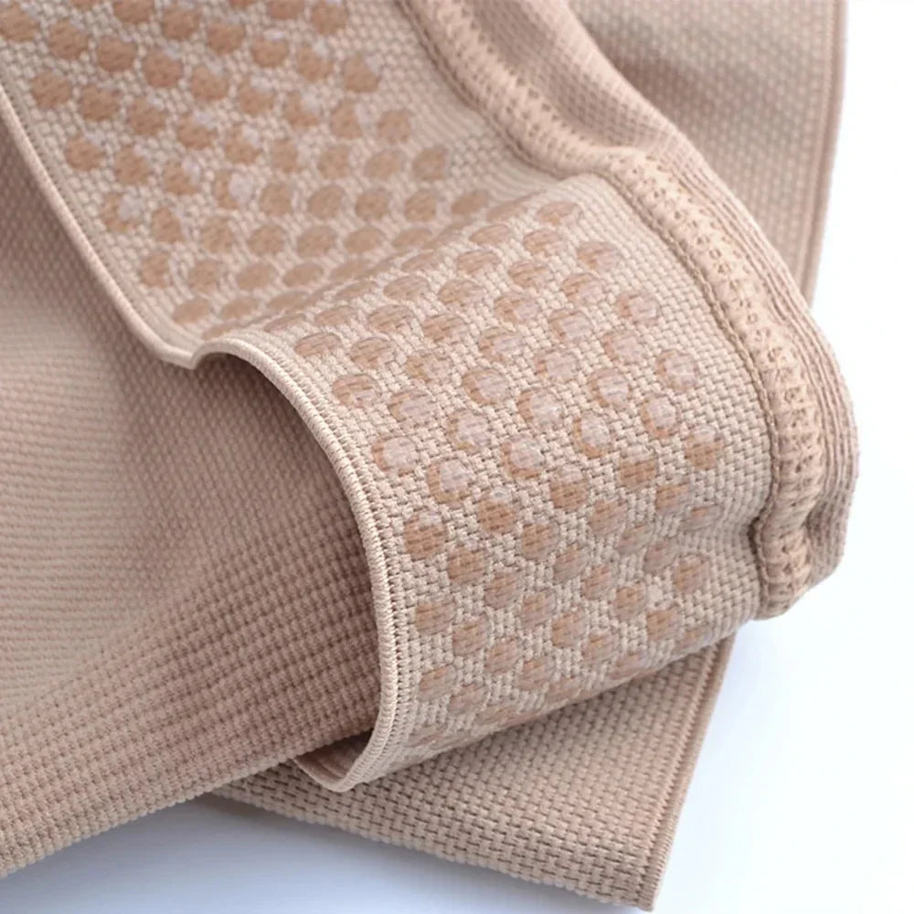 1Pair Thigh High 20-32 mmHg Compression Stocking Toeless Compression Socks for women & men circulation with Silicone Dot Band