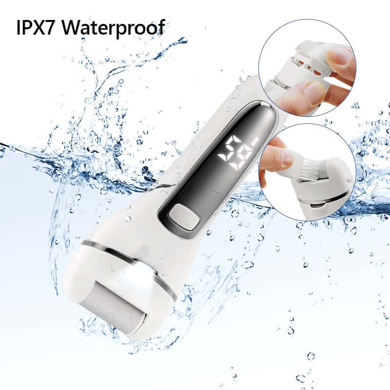 Electric Pedicure Tools Foot Care File Heel Hard Skin Remove Maroon Asteria