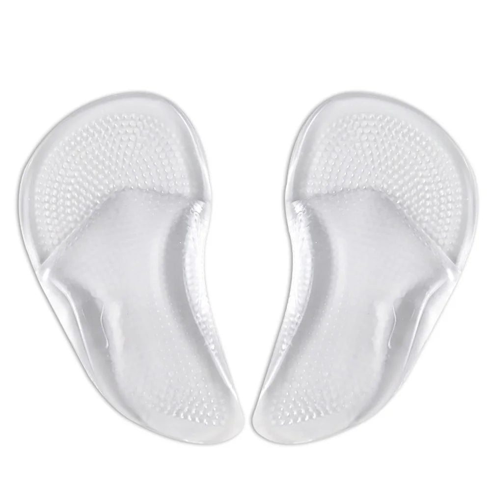 Silicone Gel Orthopedic Insoles for Shoes Women Flat Feet Arch Support Foot Insoles for Plantar Faciitis Pain Relief Shoe Pads