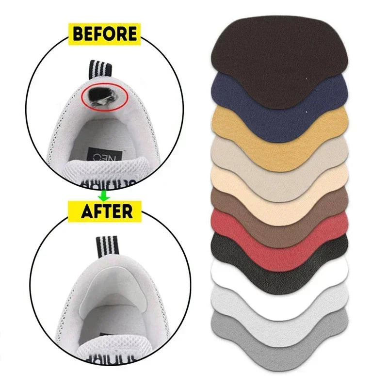 6PCS Sports Shoes Patches Insoles Sneakers Men Heel Repair Subsidy Repair Holes Self-adhesive Patche Insole Pad Foot Care Insert