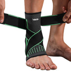 Adjustable Elastic Ankle Brace  with Compression Sleeve
