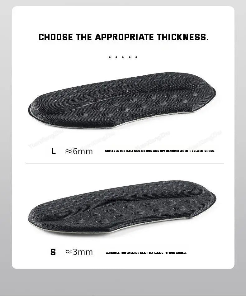 Heel Stickers Heel Protectors Shoes Insoles Anti-wear Feet Shoe Pad for High Heels Anti-Slip Adjust Size Backs for Sneakers Men