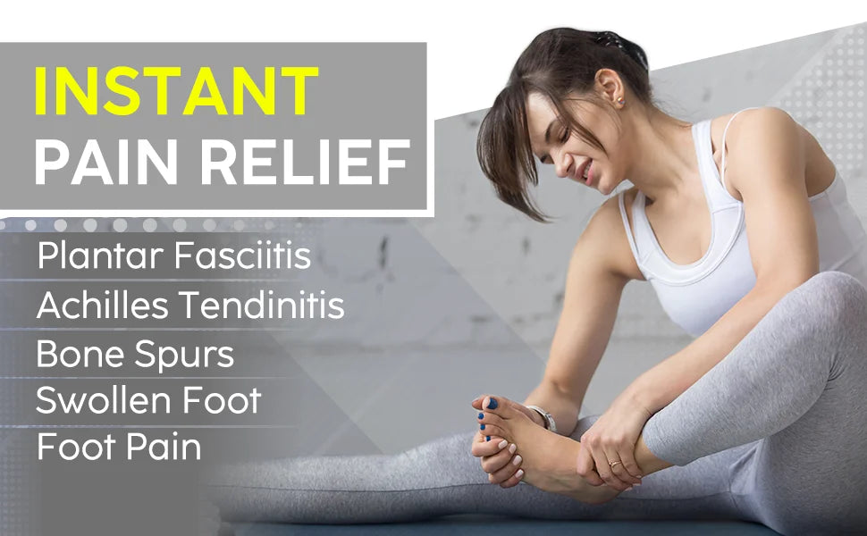 1Pair  Plantar Fasciitis Splint Night Compression Sock Heel Supports for Heel Pain Plantar Fasciitis Support Foot Braces