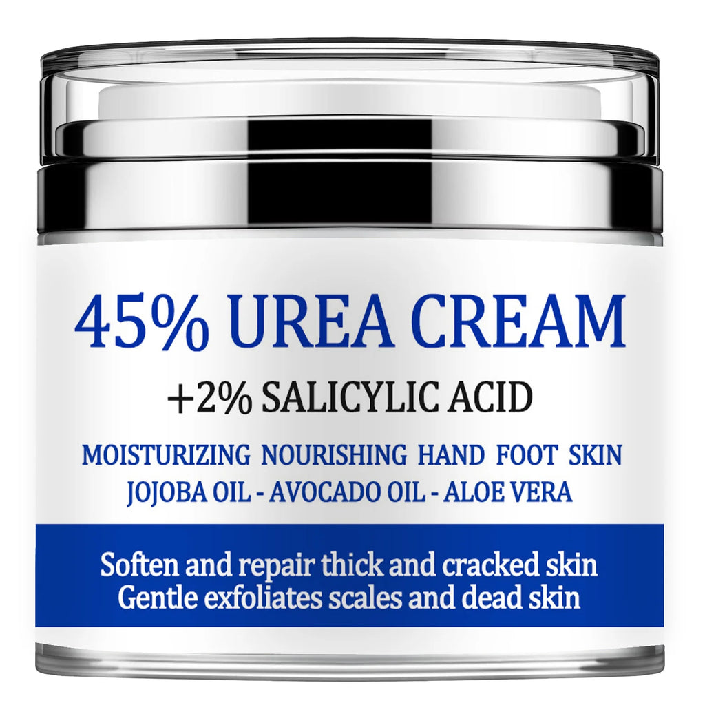 Urea Cream 42%, Foot Cream For Dry Cracked Heels, Urea Cream 42 Percent For Feet, Moisturizing & Exfoliating Foot Cream With 2%