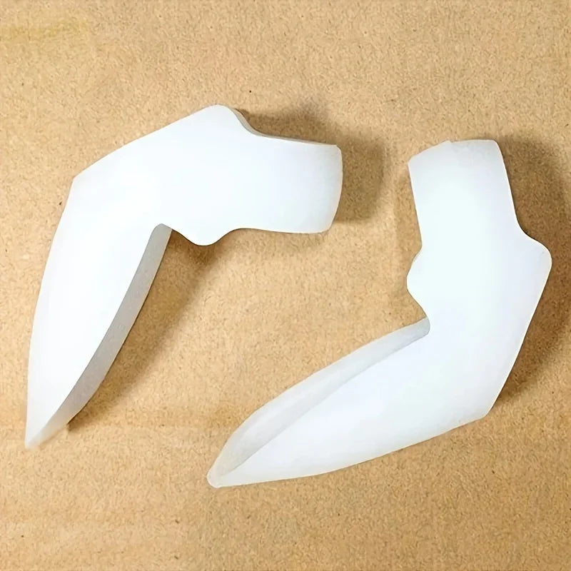 2/4Pcs Gel Pinky Bunion Corrector Little Toe Separator Bunionette Pads Toe for Pain Relief of Corn Callus and Blisters